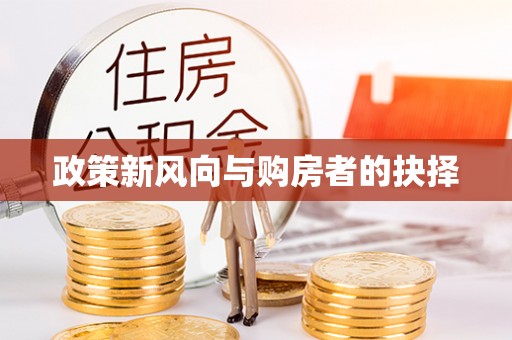 息烽政策新风向与购房者的抉择